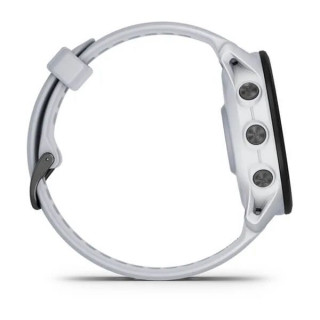 Умные часы Garmin Forerunner 955 Solar с белым ремешком (010-02638-21)