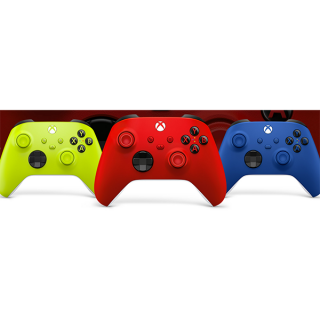 Беспроводной геймпад Microsoft для Xbox, красный