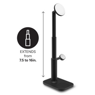 Беспроводное зарядное устройство Mophie 3-in-1 Extendable Stand (401311459) Black