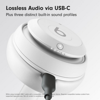 Беспроводные наушники Beats Studio Pro Wireless Headphones Iconic Sound Matte White