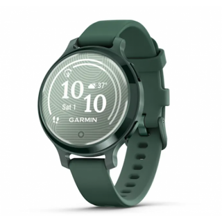 Умные часы Garmin Lily 2 Active цвета Jasper с зеленым силиконовым ремешком (010-02891-02)
