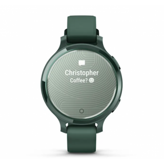 Умные часы Garmin Lily 2 Active цвета Jasper с зеленым силиконовым ремешком (010-02891-02)