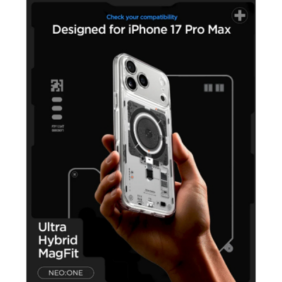 Чехол Spigen Ultra Hybrid (MagFit) для iPhone 17 Pro Max Neo One (ACS10043)