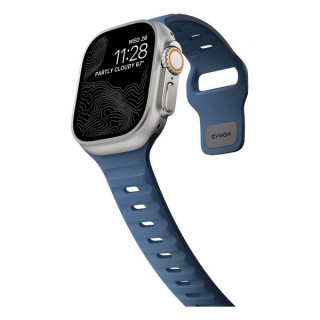 Ремешок Nomad Sport Strap для Apple Watch 44/45/49 мм (NM014919858) Naval Blue