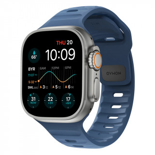 Ремешок Nomad Sport Strap для Apple Watch 44/45/49 мм (NM014919858) Naval Blue