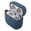 Чехол из полиуретана Uniq CLYDE для AirPods 4 Royal Blue/Dark Grey (AIRPODS(2024)-CLYRBUDGRY)