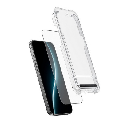 Защитное стекло Benks Joy Touch Matte для iPhone 17 Pro/16 Pro 6.3" матовое (C.M.LH.AP.BK.M067) Black
