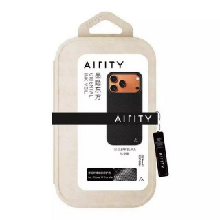 Чехол Airity Oriental Ink Veil Fiber Case для iPhone 17 Pro Max (Stellar Black)