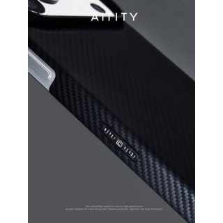 Чехол Airity Oriental Ink Veil Fiber Case для iPhone 17 Pro Max (Stellar Black)