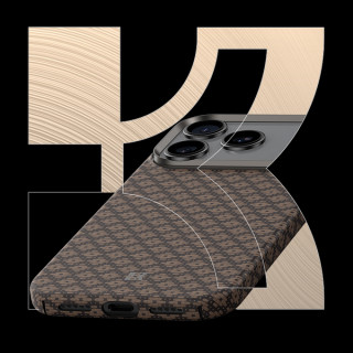 Чехол Benks ArmorGrid ArmorAir Case built with Kevlar для iPhone 17 6.3" (C.K.FL.AP.GD.A067) Amber Gold