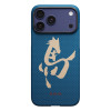 Чехол Pitaka Ink Horse Painting Ultra-Slim Case для iPhone 17 Pro 6.3" (HR1704P) Azure Green