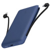 Внешний аккумулятор Belkin Boost Charge with Integrated Cables 10000 mAh (BPB006btBLU) Blue