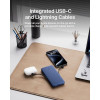Внешний аккумулятор Belkin Boost Charge with Integrated Cables 10000 mAh (BPB006btBLU) Blue