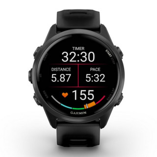 Умные часы Garmin Forerunner 570 42 мм сланцево-серый алюминий с черным ремешком (010-02970-00)