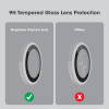 Защитное стекло Blupebble Graphene Rock Series Camera Glass Lens для iPhone 17Pro/17Pro Max (BP-LENS17P&PM-CL) Clear