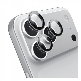 Защитное стекло Blupebble Graphene Rock Series Camera Glass Lens для iPhone 17Pro/17Pro Max (BP-LENS17P&PM-CL) Clear