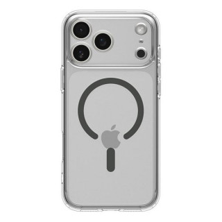 Чехол Spigen Ultra Hybrid (MagFit) для iPhone 17 Pro Max (ACS10283/ACS10036) Clear Graphite