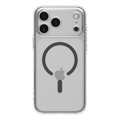 Чехол Spigen Ultra Hybrid (MagFit) для iPhone 17 Pro Max (ACS10283/ACS10036) Clear Graphite