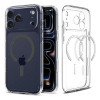 Чехол Spigen Ultra Hybrid (MagFit) для iPhone 17 Pro Max (ACS10283/ACS10036) Clear Graphite