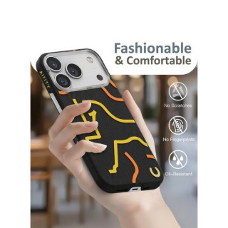 Чехол Airity Horse Aramid Fiber Case для iPhone 17 Pro Max (Black)
