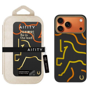 Чехол Airity Horse Aramid Fiber Case для iPhone 17 Pro Max (Black)