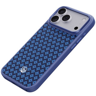 Усиленный чехол Benks ArmorGrid Pro Kevlar Case для iPhone 18 Pro/17 Pro 6.3" (C.K.FL.AP.BE.B072) Blue