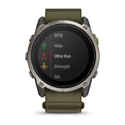 Garmin Enduro 4 Dark Olive ComfortFit Fabric Band