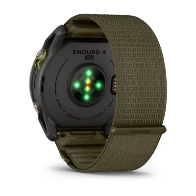 Garmin Enduro 4 Dark Olive ComfortFit Fabric Band