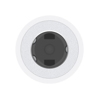 Адаптер Apple Lightning - mini jack 3.5 мм, для гарнитуры и наушников (MMX62ZM/A)