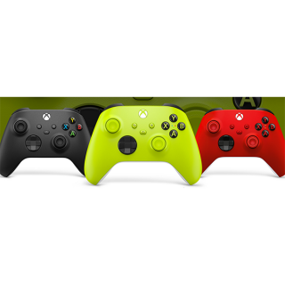 Беспроводной геймпад Microsoft для Xbox, зеленый