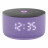 Умная колонка Яндекс Станция Мини 3 с часами с Алисой на YaGPT, лиловый, 12Вт