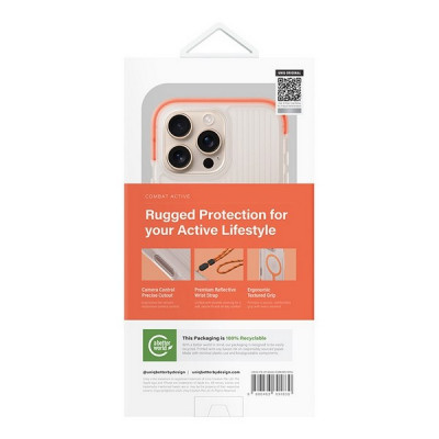 Чехол Uniq Combat Active MagSafe для iPhone 16 Pro Volt Orange (IP6.3P(2024)-COMAMVORG)