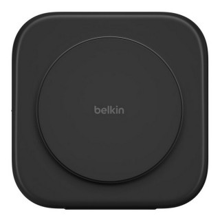 Беспроводное зарядное устройство Belkin 3-in-1 Magnetic Wireless Charging Travel Pad с Qi2 15W (WIZ024hqBK) Black