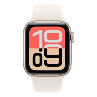 Apple Watch SE 3, 40mm, алюминий цвета «сияющая звезда», спортивный ремешок