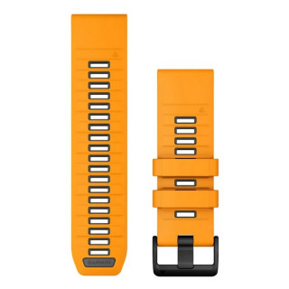 Ремешок силиконовый Garmin QuickFit 26 мм (010-13393-01) Spark Orange/Graphite Silicone