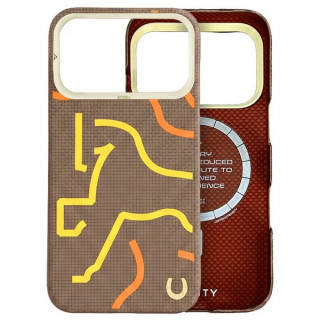 Чехол Airity Horse Aramid Fiber Case для iPhone 17 Pro Max (Brown)