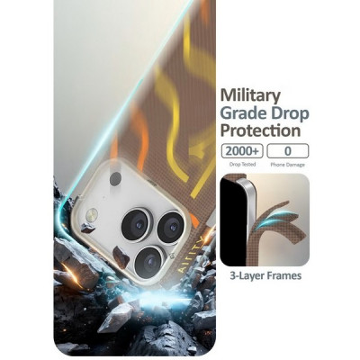 Чехол Airity Horse Aramid Fiber Case для iPhone 17 Pro Max (Brown)