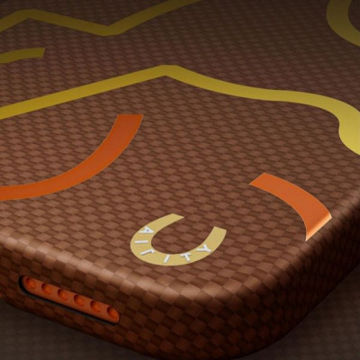 Чехол Airity Horse Aramid Fiber Case для iPhone 17 Pro Max (Brown)