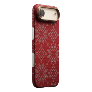 Чехол Pitaka Threads of Winter (Ultra-Slim) Case для iPhone Air (CP1704S) Scarlett