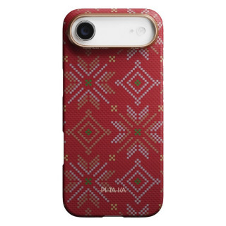 Чехол Pitaka Threads of Winter (Ultra-Slim) Case для iPhone Air (CP1704S) Scarlett