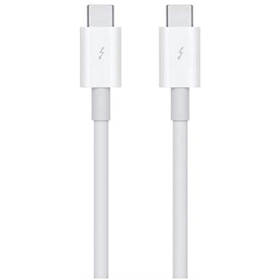 Кабель Apple Thunderbolt 3 USB-C 0,8 м (MQ4H2AM/A) White / Белый