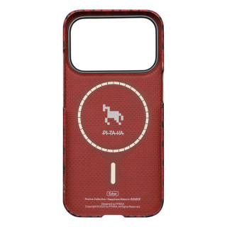Чехол Pitaka Happiness Rides Ultra-Slim Case для iPhone 17 Pro Max 6.9" (HR1708PM) Cinnabar Steed