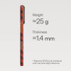 Чехол Pitaka Happiness Rides Ultra-Slim Case для iPhone 17 Pro Max 6.9" (HR1708PM) Cinnabar Steed