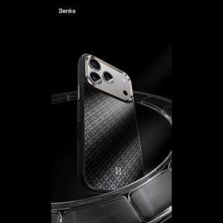 Усиленный чехол Benks ArmorGrid Pro Kevlar Case для iPhone 18 Pro/17 Pro 6.3"(C.K.FL.AP.BK.B072) Black