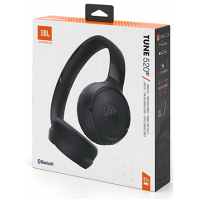 Беспроводные наушники JBL Tune 520BT (JBLT520BTBLKEU) черный
