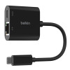 Адаптер Belkin USB-C to Ethernet (INC019BTBK) Black / Черный