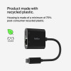 Адаптер Belkin USB-C to Ethernet (INC019BTBK) Black / Черный