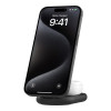Беспроводное зарядное устройство Belkin 2-in-1 Magnetic Foldable Wireless Charger с Qi2 15W (WIZ028vfBK) Black