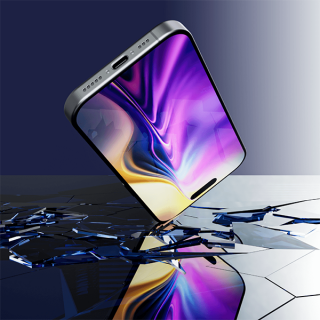 Защитное стекло Blupebble Graphene Rock Series Tempered Glass Screen Protector для iPhone Air BP-ROCKIP17AIRAP-CL Clear