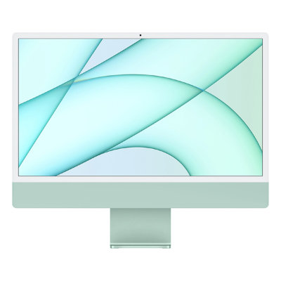 Apple iMac 24" Retina 4,5K, M1 (8C CPU, 8C GPU), 8 ГБ, 256 ГБ SSD, зеленый (MGPH3RU/A)